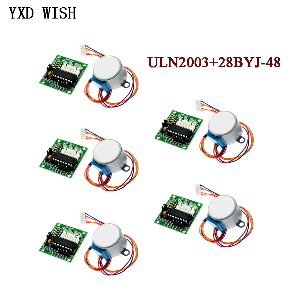 28Byj-48 - 5 adet ULN2003 28BYJ-48 5V 12V