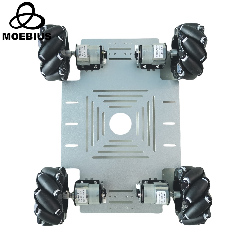Arduino Robot - MOEBIUS 26KG Yük Kapasiteli, 4 Çeker,