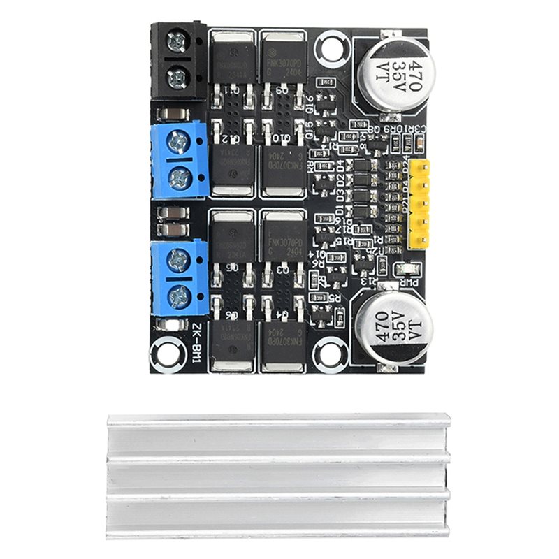 Motor Driver Module - Y45A-Çift Kanallı 10A 3V-18V H-Bridge DC