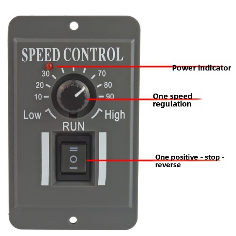 Dc Motor 12V - PWM DC Motor Hız Kontrol Cihazı
