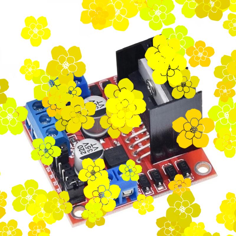 Motor Driver L298N - 1/2/5 adet L298N Sürücü Kartı Modülü