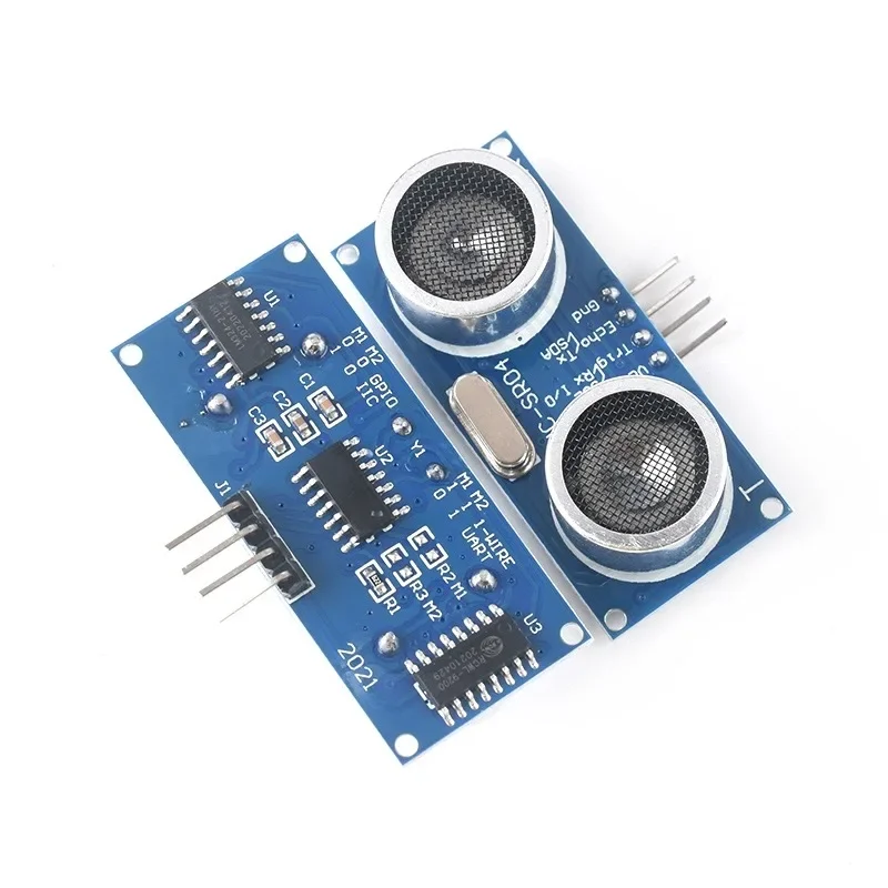 Ultrasonic Distance Sensor - HC-SR04 Ultrasonik Sensör Modülü, 3,3V-5V, Yüksek