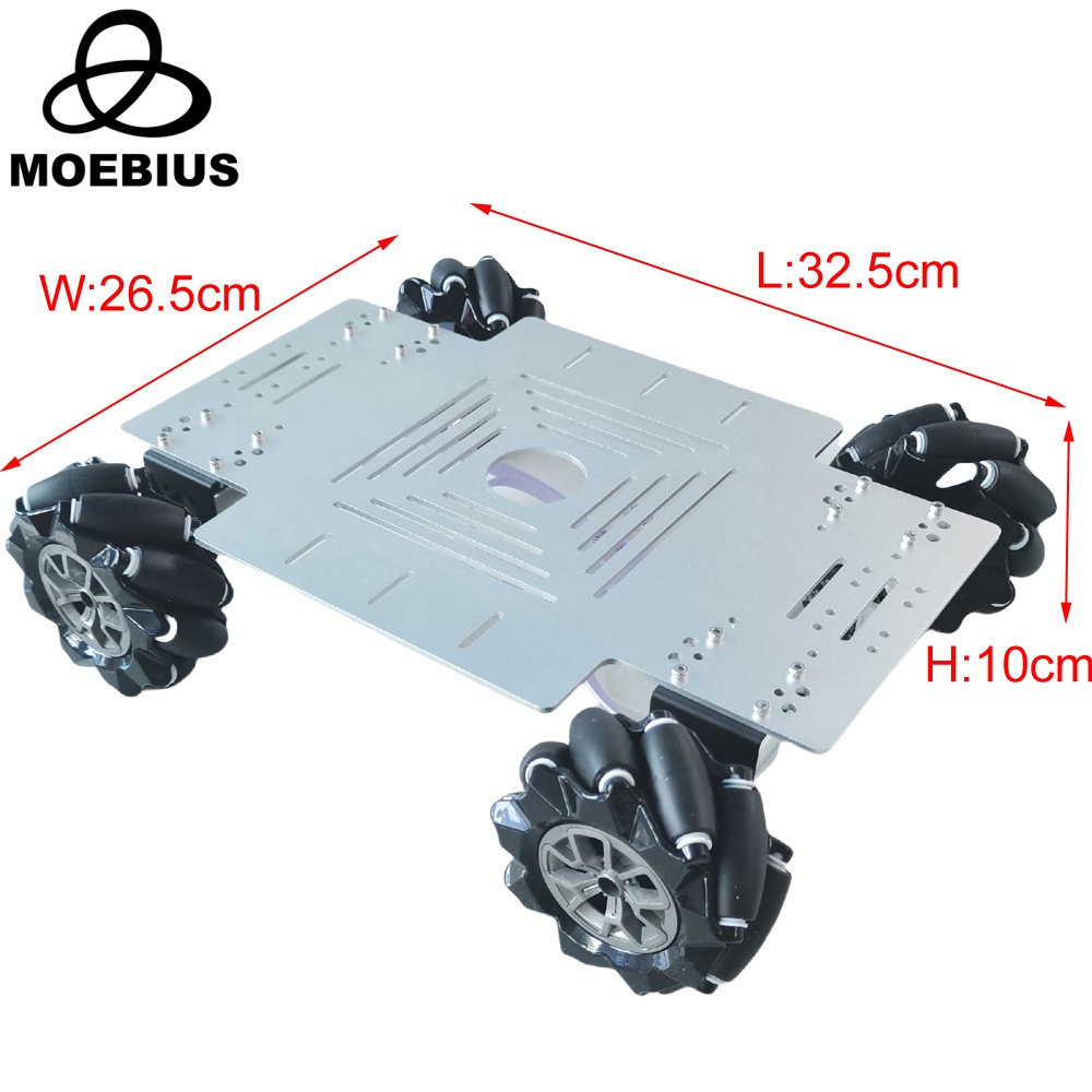 MOEBIUS 26KG Yük Kapasiteli, 4 - Arduino Robot incelemesi ve fiyatı