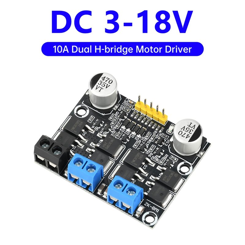Y45A-Çift Kanallı 10A 3V-18V H - Motor Driver Module incelemesi ve fiyatı