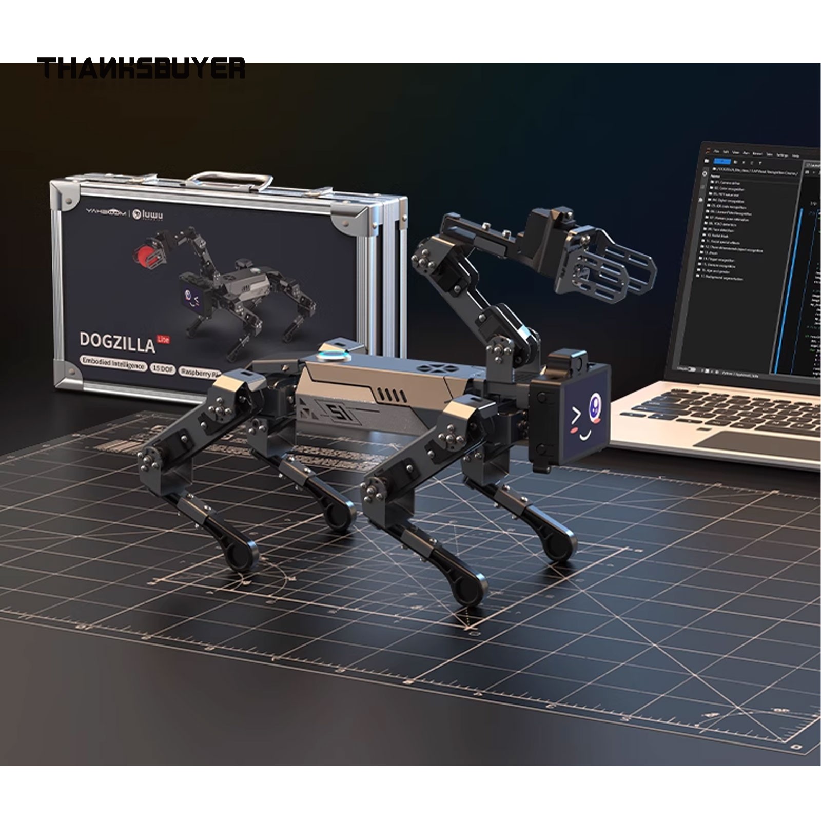 DOGZILLA-Lite 15DOF Yapay Zeka - Robot Remote Control incelemesi ve fiyatı