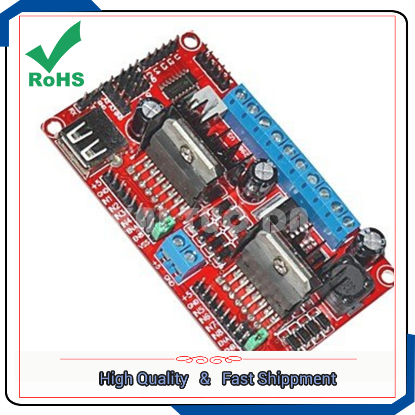 L298N V3/dört 4 DC step motor  - Motor Driver L298N incelemesi ve fiyatı