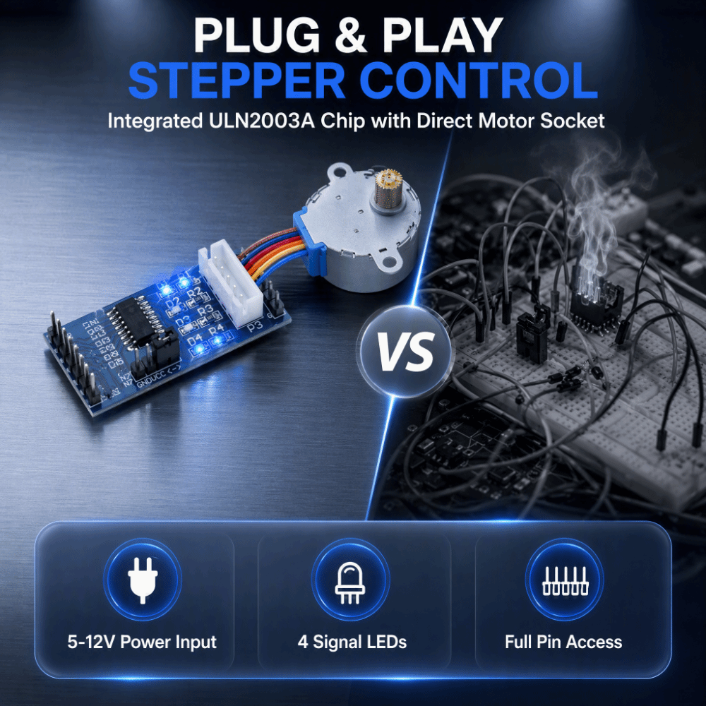5 adet 5-12V DC Adım Motor Sür - 28Byj-48 incelemesi ve fiyatı