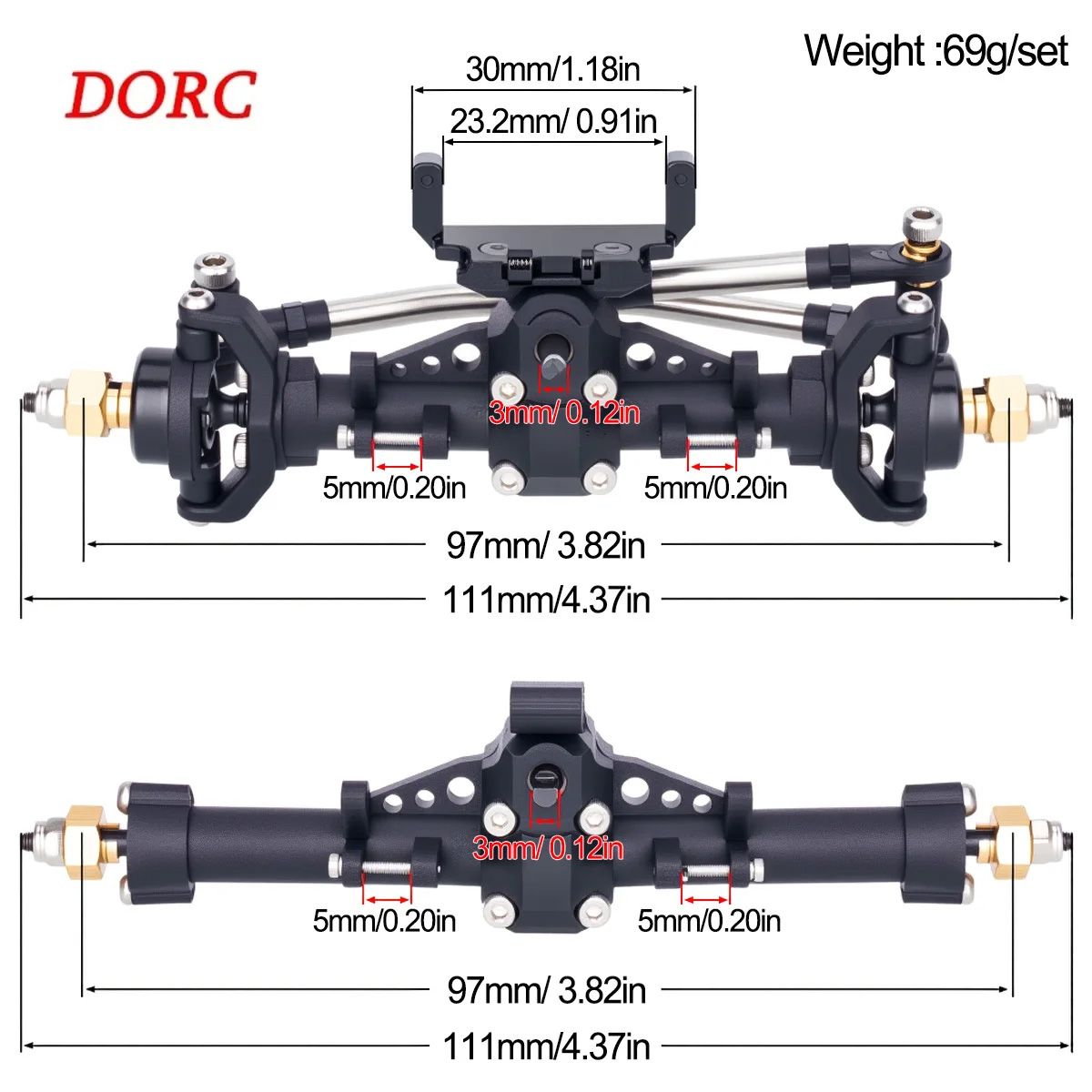 SCX24 1/24 için Servo Bağlantı - Servo Kit incelemesi ve fiyatı