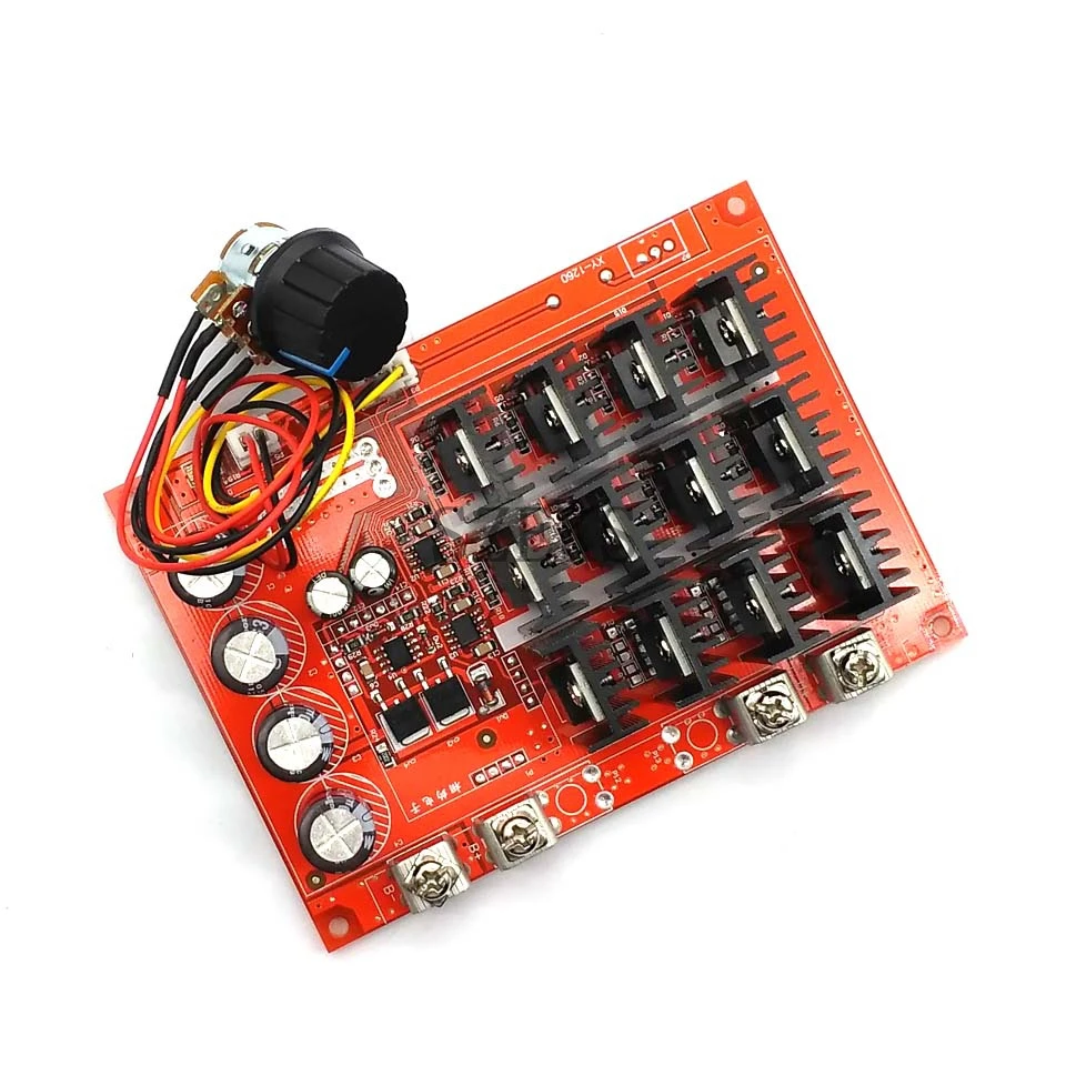10-50V 60A DC Motor hız kontro - Motor Driver Module incelemesi ve fiyatı