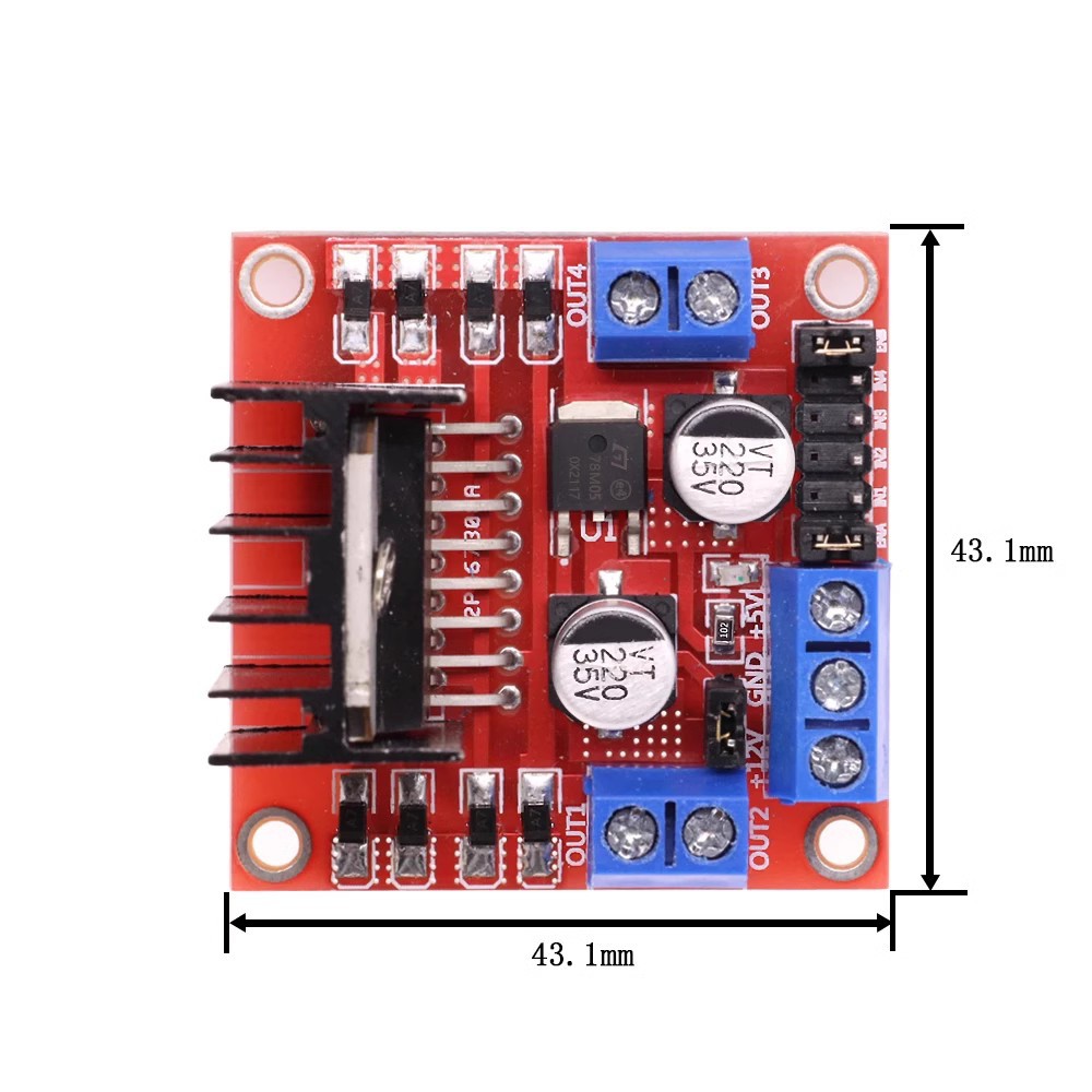 1~100 Adet L298N Çift Kanallı  - Motor Driver L298N incelemesi ve fiyatı