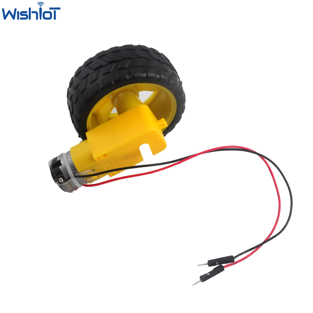 DC3-6V 1:48 şanzıman TT Motor  - Arduino Robot incelemesi ve fiyatı
