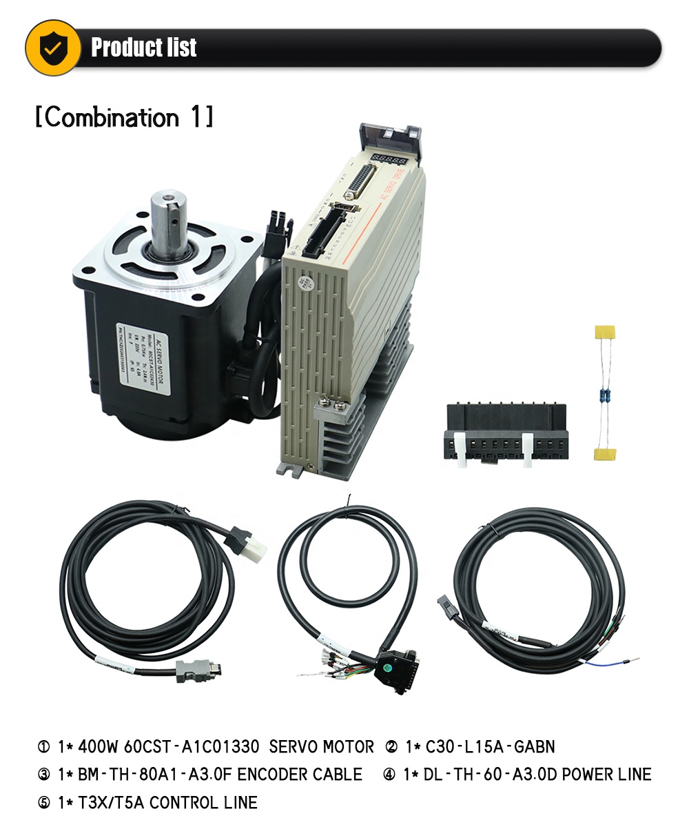 60mm 400W 220V 2.8A 1.27NM AC  - Servo Kit incelemesi ve fiyatı