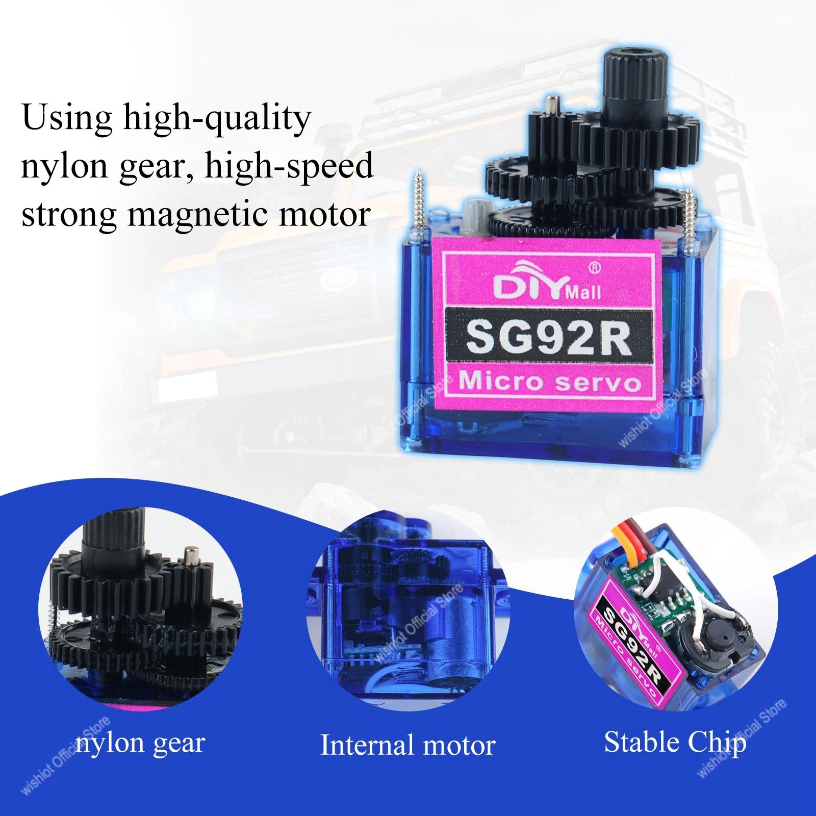 SG92R Mikro Servo Motor 4.8-6  - Servo Pan Tilt incelemesi ve fiyatı