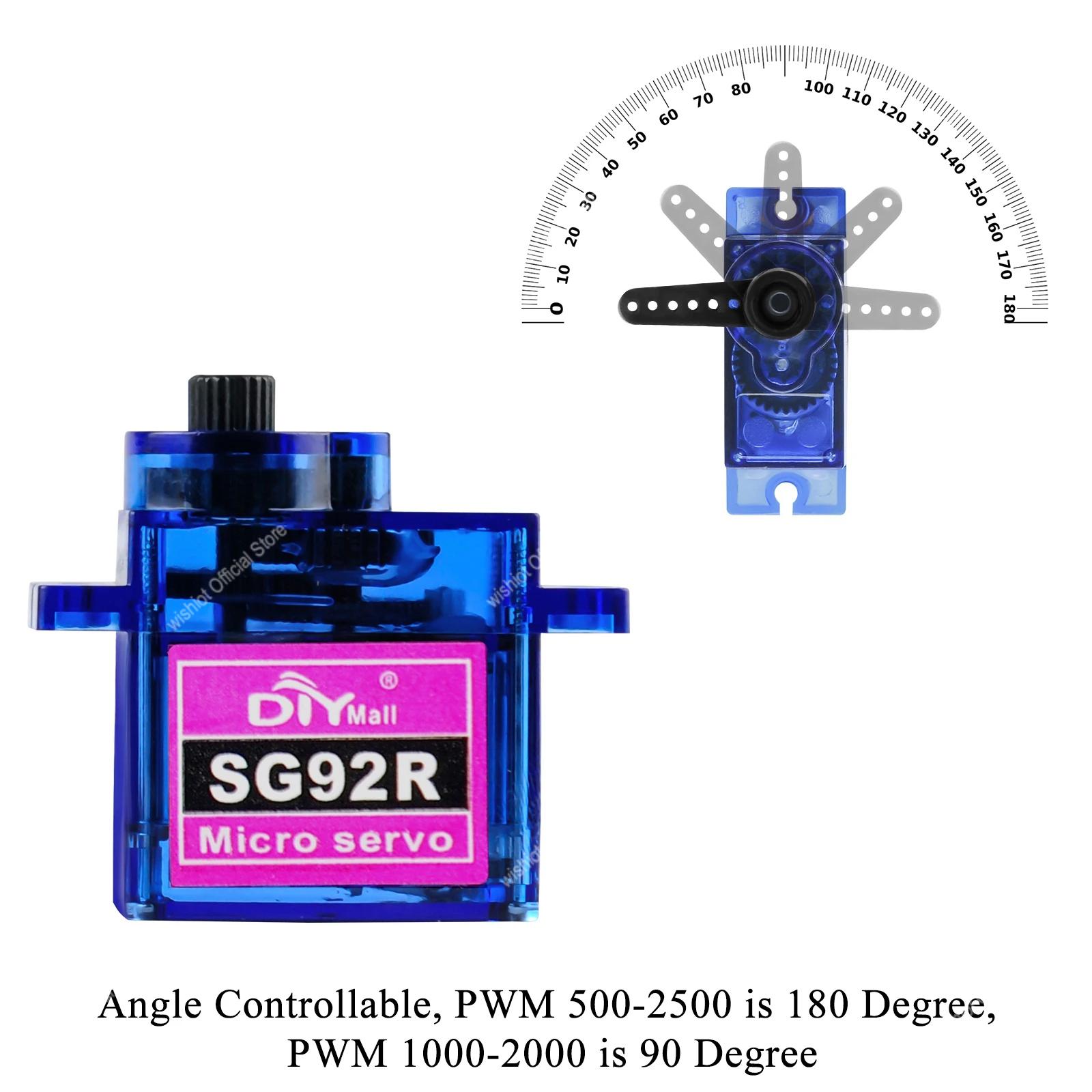 SG92R Mikro Servo Motor 4.8-6  - Servo Pan Tilt incelemesi ve fiyatı