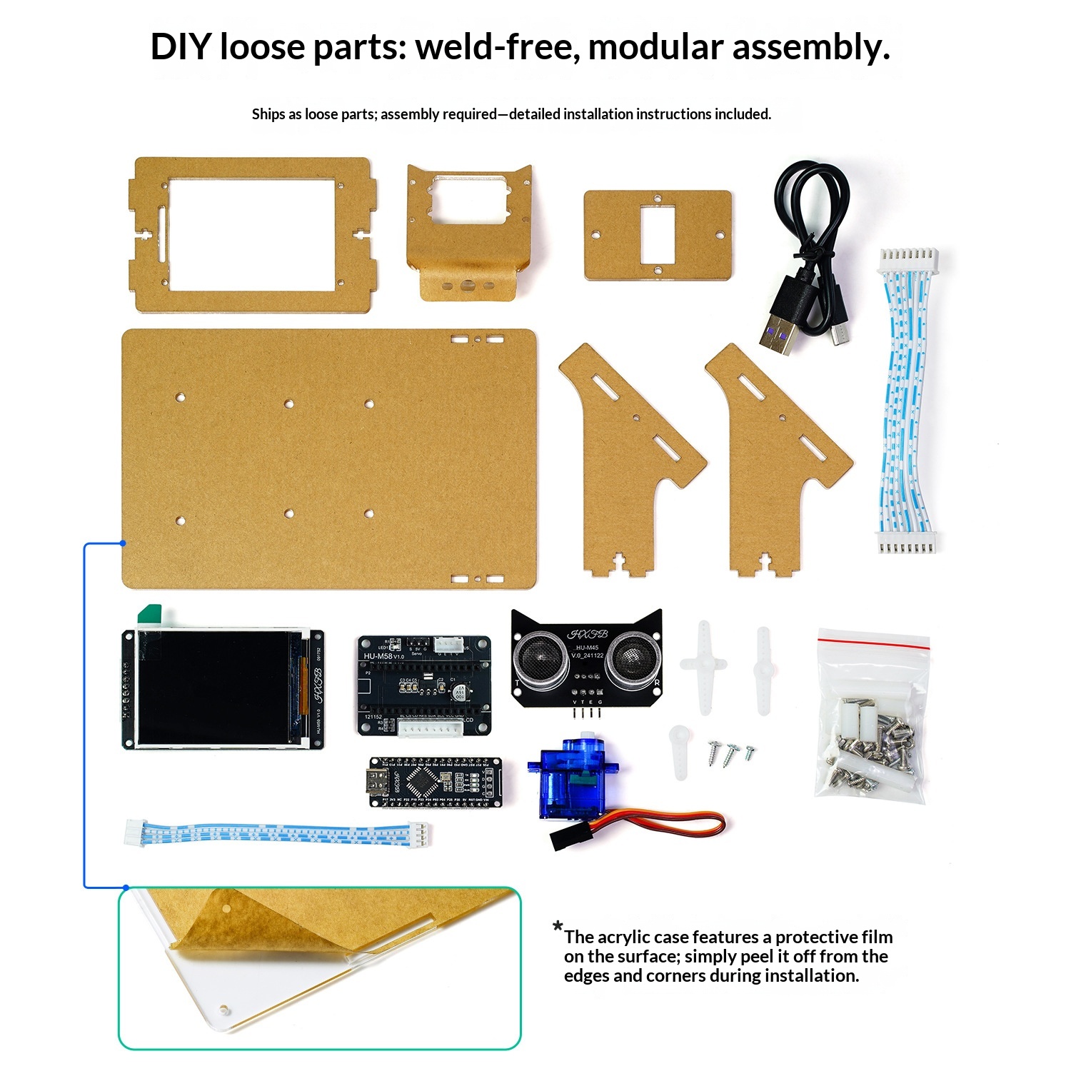 Ultrasonik Sensörlü Radar Tara - Servo Kit incelemesi ve fiyatı